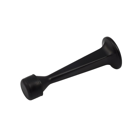 Sure-Loc Hardware Sure-Loc Hardware Wall Bumper Door Stop, Vintage Bronze, Black concave rubber bumper DS-W1 11P